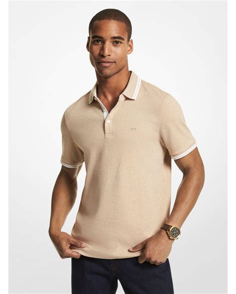 michael kors men's greenwich polo shirt|michael kors polo shirts sale.